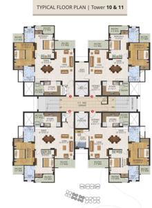 Project Image of 1060.0 - 2865.0 Sq.ft 2 BHK Apartment for buy in Manglam Aananda