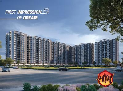 Project Image of 501.71 - 751.11 Sq.ft 2 BHK Apartment for buy in DML Hexa Towers Wing B And C