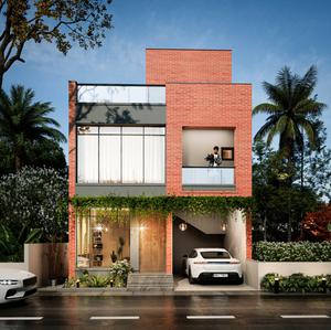 Sameera Vajralayam Villas Elevation 2