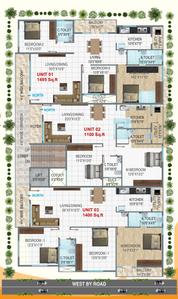 Project Image of 1400 Sq.ft 3 BHK Apartment / Flat for sale in Gottigere for Rs. 7500000