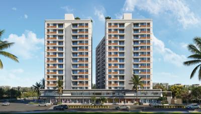 Project Image of 592.88 - 827.53 Sq.ft 2 BHK Apartment for buy in Vincitore Valley