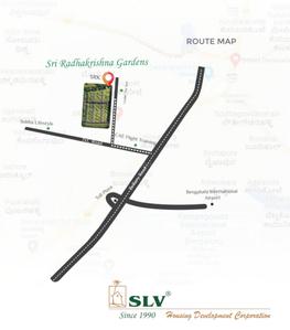 Radha Krishna Gardens Location Plan 3