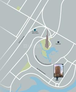 Project Image of 990.0 - 1600.0 Sq.ft 1 BHK Apartment for buy in Elite City Downtown