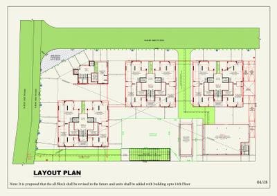 Project Image of 835.71 - 861.22 Sq.ft 3 BHK Apartment for buy in Sangath Foresta