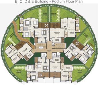 Project Image of 828.62 - 1253.26 Sq.ft 2 BHK Apartment for buy in Pride Purple Park Ivory
