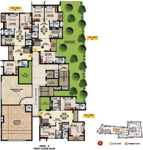Project Image of 476.0 - 2663.0 Sq.ft 1 BHK Apartment for buy in Sidharth Upscale