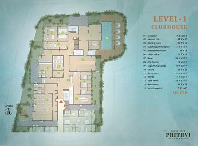 Project Image of 1664.0 - 3983.0 Sq.ft 3 BHK Apartment for buy in Prithvi Towers