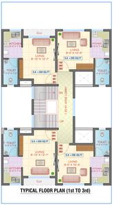 Project Image of 0.0 - 213.0 Sq.ft 1 RK Apartment for buy in Kalbhairav Ashoka Residency