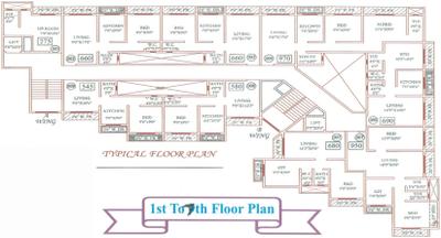 Project Image of 0.0 - 950.0 Sq.ft 2 BHK Apartment for buy in Trimurti Lakeview Apartment