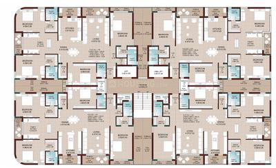 Project Image of 2212.74 - 2223.18 Sq.ft 4 BHK Apartment for buy in Ramdut Builders Clifton