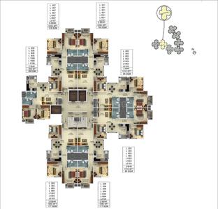Project Image of 950.0 - 1740.0 Sq.ft 2 BHK Apartment for buy in Mantri Webcity