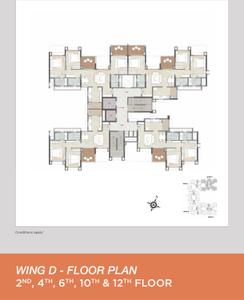 Project Image of 500.0 - 1090.0 Sq.ft 1 BHK Apartment for buy in Kalpataru Serenity Bldg 5
