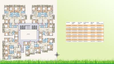 Project Image of 1664.0 - 2372.0 Sq.ft 3 BHK Apartment for buy in Kashyap Green City Phase 2