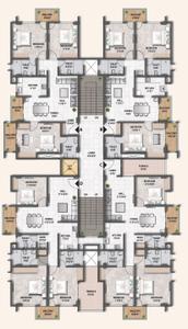 Project Image of 1700.0 - 1760.0 Sq.ft 3 BHK Apartment for buy in Global Solitaire