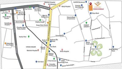 Project Image of 0.0 - 874.0 Sq.ft 2 BHK Apartment for buy in Voski Emerald II