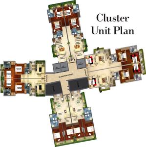 Project Image of 1243.0 - 1560.0 Sq.ft 2 BHK Apartment for buy in Adwik Group La Casa