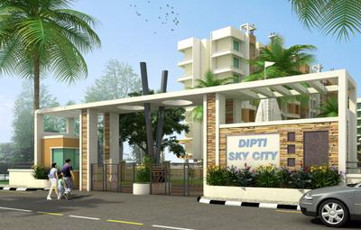 Project Image of 359.0 - 559.0 Sq.ft 1 BHK Apartment for buy in Dipti Sky City Building 1 And 3