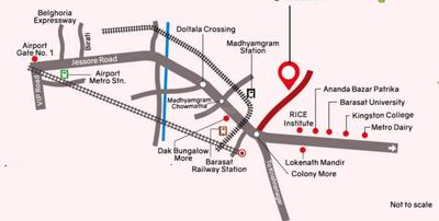 Project Image of 472 Sq.ft 2 BHK Apartment / Flat for sale in Barasat for Rs. 1750000