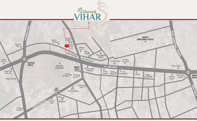 Shreenath Shreeji Vihar Location Plan 1
