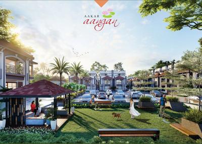 Project Image of 1103.3 - 2157.2 Sq.ft 4 BHK Villa for buy in Aakar Infratech Mehsana Aakar Aangan