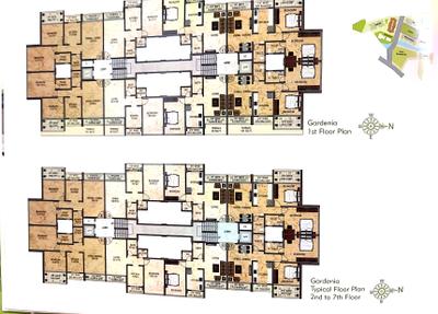 Project Image of 323.0 - 527.0 Sq.ft 1 BHK Apartment for buy in Happy Gagangiri Vihar Complex