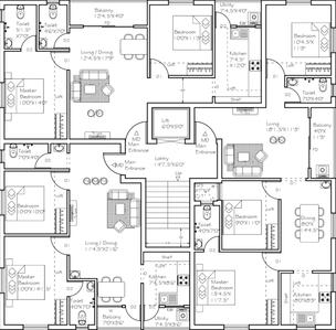 Project Image of 930.0 - 1500.0 Sq.ft 2 BHK Apartment for buy in Sai JSV Enclave