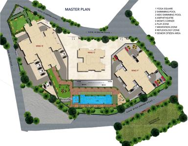 Project Image of 901.0 - 1105.0 Sq.ft 3 BHK Apartment for buy in Wadhwa Anmol Fortune II