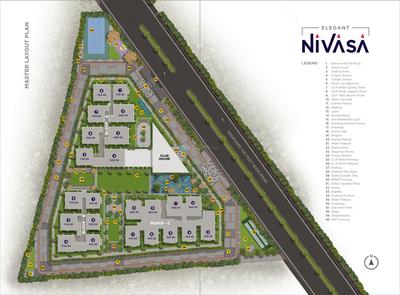 Project Image of 1372.0 - 2206.0 Sq.ft 2 BHK Apartment for buy in Elegant Nivasa