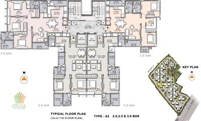 Project Image of 650.0 - 1634.0 Sq.ft 1 BHK Apartment for buy in Olympia Grande