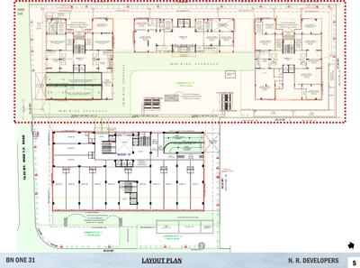 Project Image of 1533.21 - 2062.04 Sq.ft 3 BHK Apartment for buy in NR BN One 31
