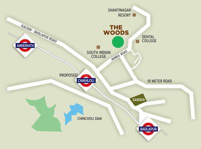 Project Image of 0.0 - 402.0 Sq.ft 1 BHK Apartment for buy in Laxmi The Woods