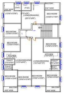 Satadal Apartment Bihan Apartment Cluster Plan 1