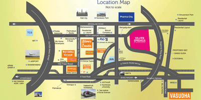 Shathabdhi Silver Spring Phase 5 Location Plan 1