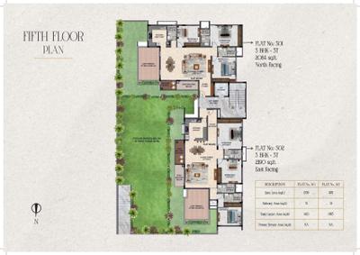 Project Image of 2004.0 - 2592.0 Sq.ft 3 BHK Apartment for buy in KG Bliss On The Bay