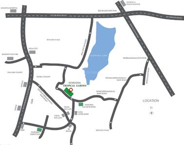 Project Image of 1164.0 - 2303.0 Sq.ft 2 BHK Apartment for buy in Sumukha Tropical Garden