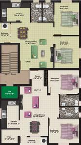 Project Image of 874.0 - 938.0 Sq.ft 2 BHK Apartment for buy in MLR Ravana Homes