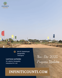 Project Image of 1539.0 - 2700.0 Sq.ft Residential Plot Plot for buy in Alekhya Infiniti Counti