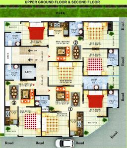 Project Image of 595.0 - 1400.0 Sq.ft 1 BHK Apartment for buy in APS Homes