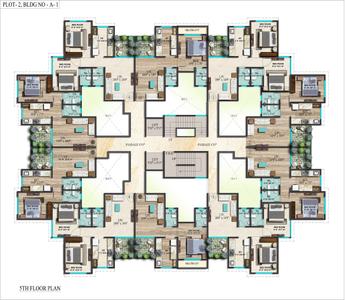Project Image of 323.13 - 441.21 Sq.ft 1 BHK Apartment for buy in Tharwani Millennium City Phase I