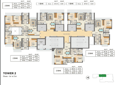Project Image of 447.46 - 1005.27 Sq.ft 1 BHK Apartment for buy in Runwal Pinnacle