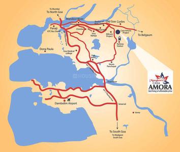 Project Image of 882.64 - 968.75 Sq.ft 1 BHK Apartment for buy in Manglam Casa Amora Phase III Part I