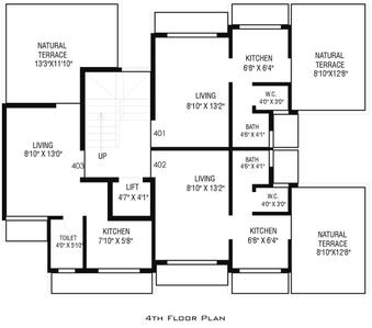 Project Image of 152.0 - 291.0 Sq.ft 1 BHK Apartment for buy in Sambhav Deep Pride
