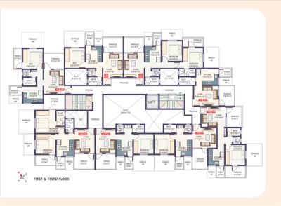Project Image of 458.0 - 722.0 Sq.ft 1 BHK Apartment for buy in Prakash Gateway