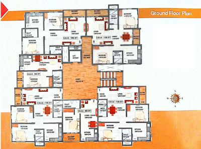 Project Image of 441.32 - 860.14 Sq.ft 1 BHK Apartment for buy in Residency