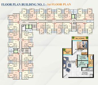 Project Image of 323.0 - 385.0 Sq.ft 1 BHK Apartment for buy in Shree Usha Residency