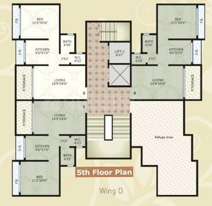 Project Image of 0.0 - 339.0 Sq.ft 1 BHK Apartment for buy in Shree Durga Nagar Complex