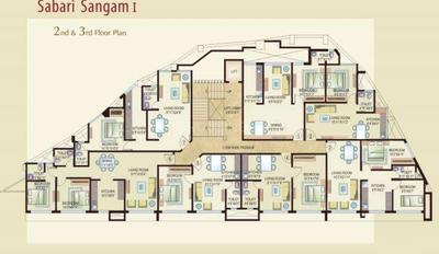 Project Image of 387.0 - 814.0 Sq.ft 1 BHK Apartment for buy in Shiv Sangam Wing A