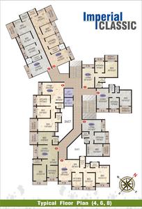 Project Image of 670.0 - 1080.0 Sq.ft 1 BHK Apartment for buy in Shree Ganesh Imperial Classic