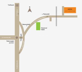 Chartered Gulmohar Location Plan 1