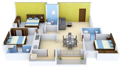 Project Image of 1270.0 - 1770.0 Sq.ft 2 BHK Apartment for buy in Value Valueprop Prime Vivanne